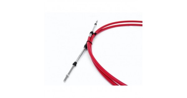 Câble Accélérateur 12,5 Pieds (3,81m) Pour Moteur Hors-bord OMC Evinrude BRP - Référence 0173112 - En PP Et Métal